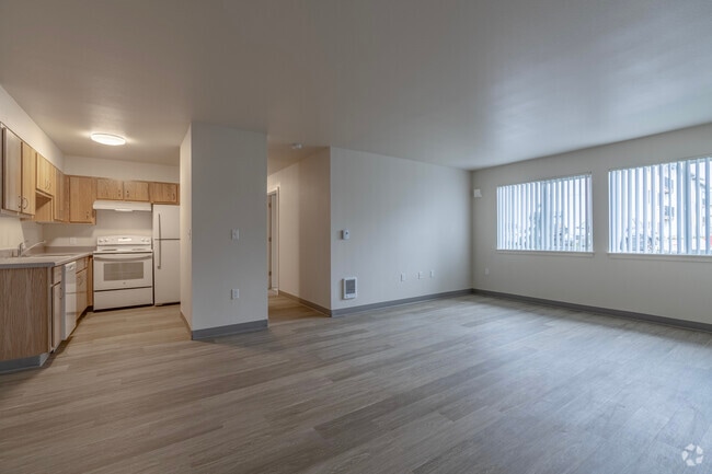 2BR, 1BA - 811SF Living Room