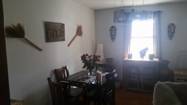 Dining room and window