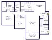 2BR/2BA