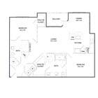 B3B | 2x2 | 1163 sq ft