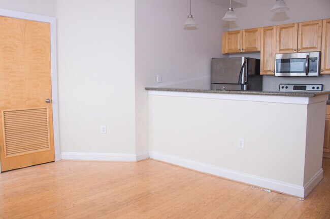 Kitchen and living room