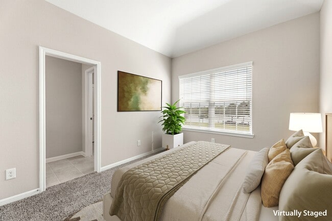 Secondary Bedroom with attached Jack and Jill Bathroom (Plan 3301)