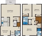 3BR/2.5BA