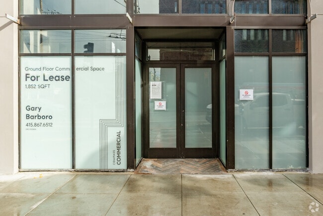 Retail Entrance - 1801 Mission St