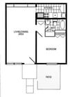 1BR/1BA