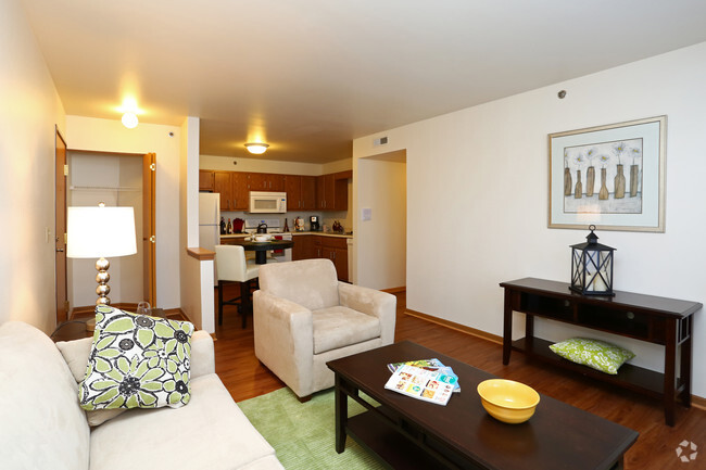 Open Living Room - Riverside Glen Apartments