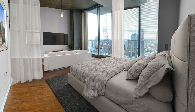 Open Floor Plan: BEDROOM - 860 Peachtree St NE Unit 2613
