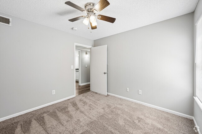 2BR, 2BA - 1,070SF - Second Bedroom - Brook Hill Village Apartments