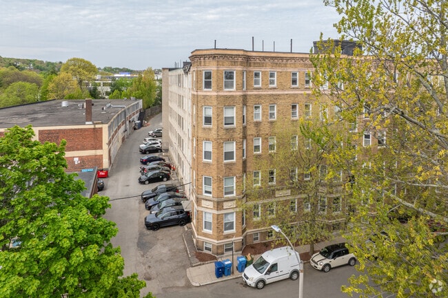 Parking Area in Rear