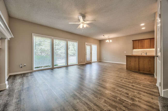 Open living & dining room - 22810 West 71st Terrace