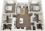 B3 floor plan Futura at Nona Cove