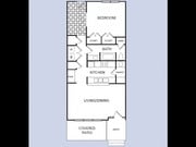 1BR/1BA