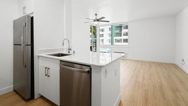Kitchen with Stainless Steel Appliances