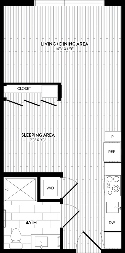 Floor Plan - A2 S1 - Studio