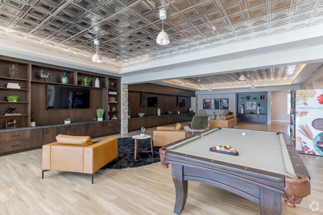 Clubhouse with Billiards & Coffee - Solace at Ballpark Village