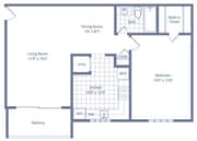 Bel Air - 1b 1b 683sqft A1