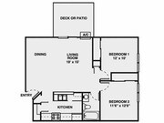 2BR/1BA