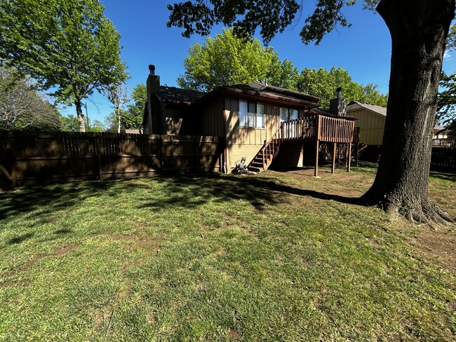 Rear yard 8504 view - 8500 Ditzler Ave Townhome