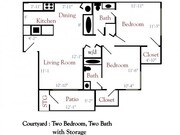 2BR/2BA