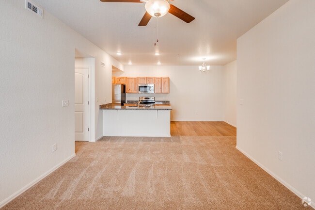 2 BR, 2 BA - 1,116 SF - The Pointe Apartments