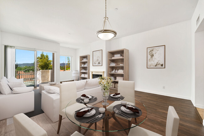 *Virtually Staged - Living Room/Dining - 7551 Jordan Ave Condo Unit 403