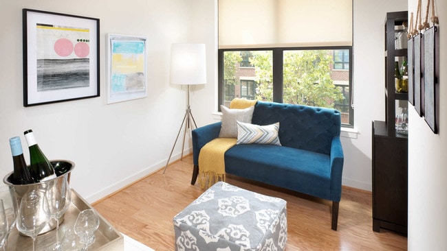 Living Room with Hard Surface Flooring