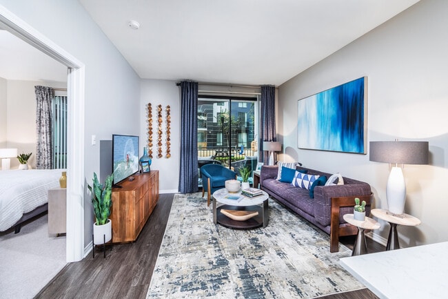 Living Room + Bedroom