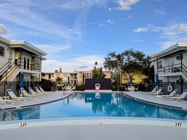Our Resident pool located next to 312 Danube Ave.