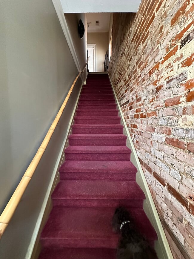 Up stairs to apartment - 533 Rutledge St Unit 533A Rutledge Street