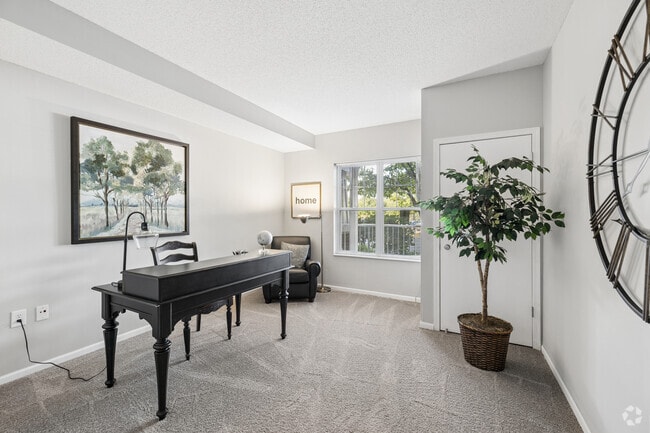2BR, 2BA - 1,235SF - Second Bedroom