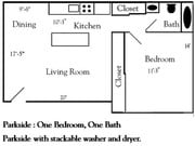 1BR/1BA