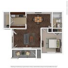 One bedroom apartment with private balcony