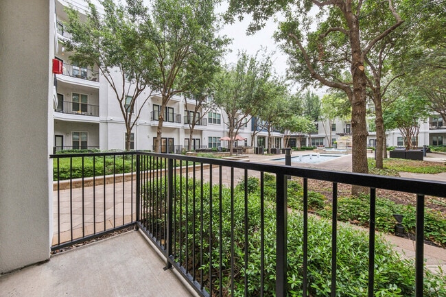Spacious Balcony at Addison Keller Springs Apartments in Addison, TX - Addison Keller Springs Rental