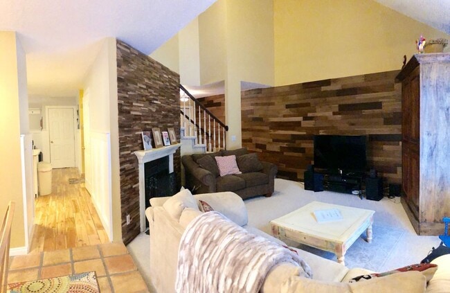 Living with Fireplace - 8131 Clover Spring Lane