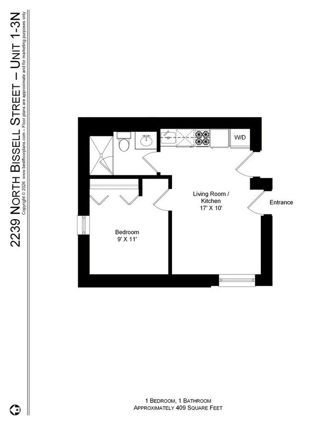Photo - 2239 N Bissell St Unit 3N