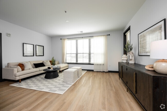 Monon - 2BR, 2BA - 1,252SF - Living Room