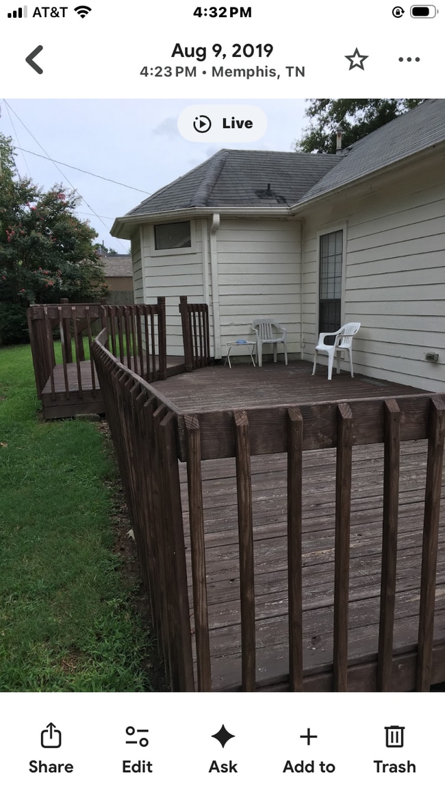 Terraza del patio trasero - 2696 Green Hollow Ln