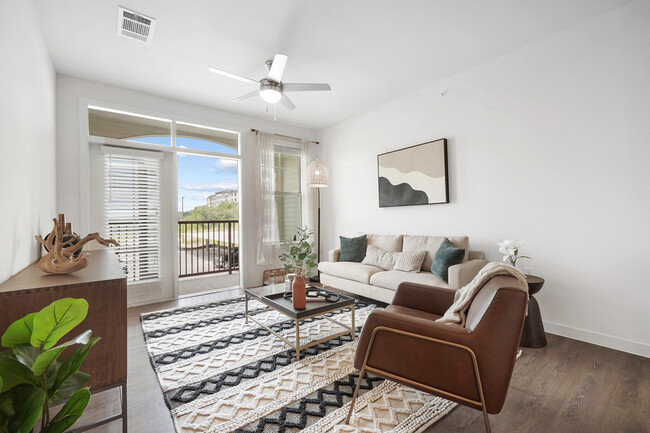 Living Room - Dolce Vita Cibolo Canyons Apartments