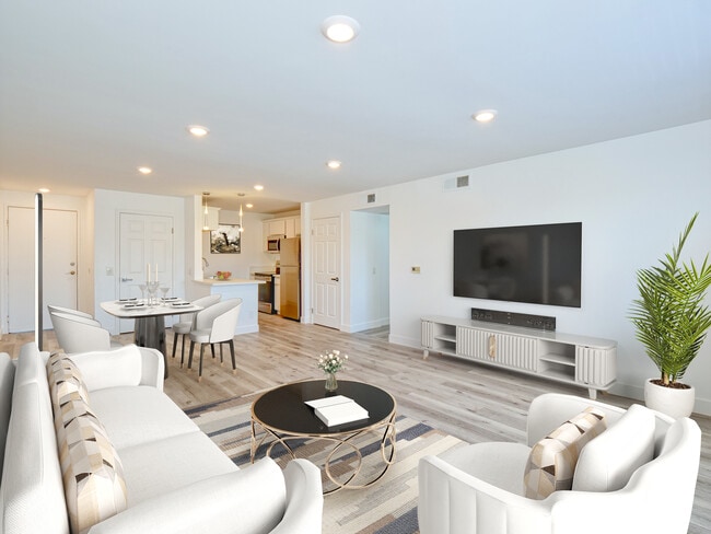 2 bed 2 bath living room