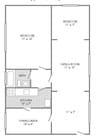 2BR/1BA