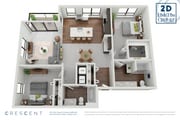 Apartment Style 2D