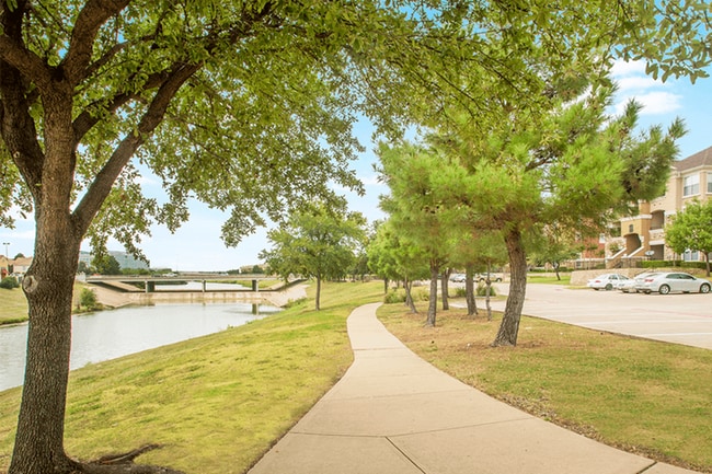 Enjoy the beautiful walkway