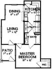 1BR/1BA