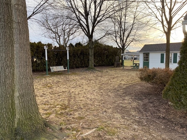 Private Yard with storage shed - 558 Union School Rd Unit 558