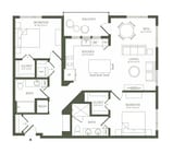 B2 floor plan The Miles