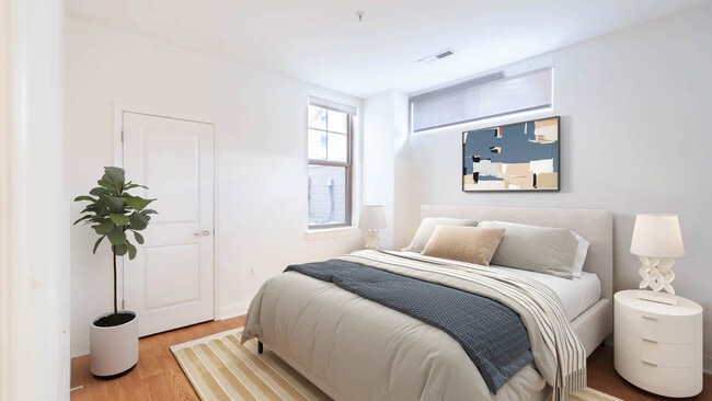Bedroom with Hard Surface Flooring