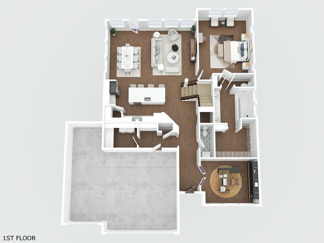 Photo - Greenbelt. 3 Car Garage. Built In Dog Room.