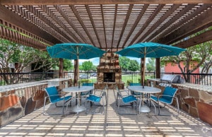 Picnic and BBQ area perfect for weekend gatherings or casual dinners under the Texas sky.