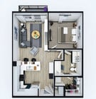 Bote floor plan Lago