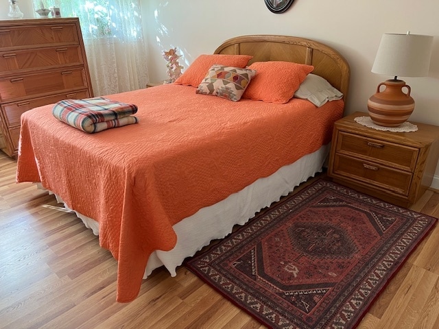 Large bedroom with 2 windows and a closet - 812 Foundry St Rental
